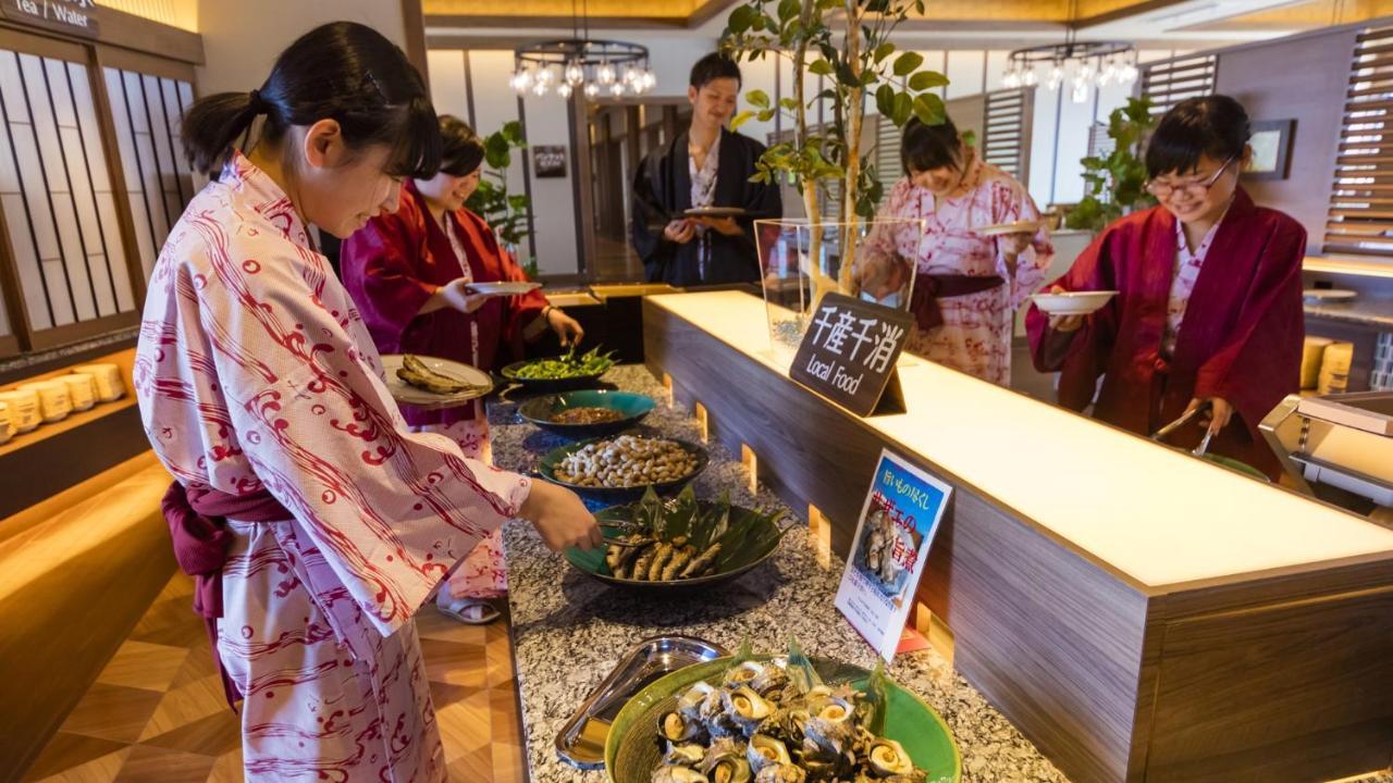 Ryugujo Spa Hotel Mikazuki Fujimitei Kisarazu Exterior foto